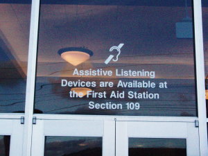 Assistive Listening Devices　Section 109. 